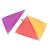 Pachet 3 Panouri luminaose Nanoleaf Shapes Triangles, 16 Milioane culori, Iluminare LED RGBW, Temperatura culoare reglabila SmartElectro IntelligentHouse