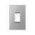 Rama din sticla Livolo standard Italian 1 modul - Serie noua SmartElectro IntelligentHouse