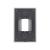 Rama din sticla Livolo standard Italian 1 modul - Serie noua SmartElectro IntelligentHouse