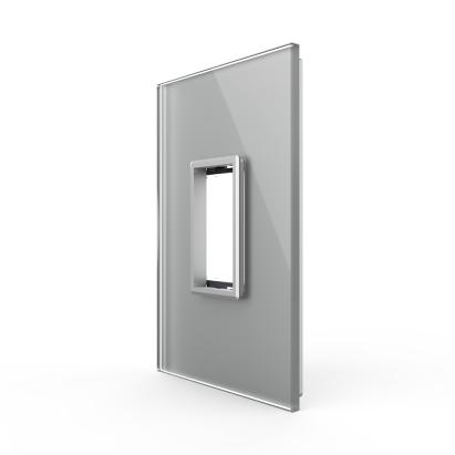 Rama din sticla Livolo standard Italian 1 modul - Serie noua SmartElectro IntelligentHouse