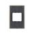 Rama din sticla Livolo standard Italian 2 module - Serie noua SmartElectro IntelligentHouse