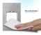 Rama din sticla Livolo standard Italian 2 module - Serie noua SmartElectro IntelligentHouse