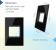 Rama din sticla Livolo standard Italian 2 module - Serie noua SmartElectro IntelligentHouse