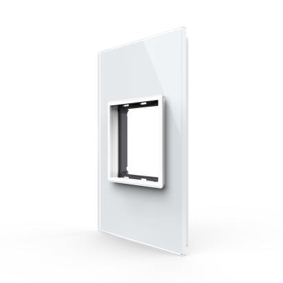 Rama din sticla Livolo standard Italian 2 module - Serie noua SmartElectro IntelligentHouse