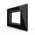 Rama din sticla Livolo standard Italian 3 module - Serie noua SmartElectro IntelligentHouse