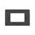 Rama din sticla Livolo standard Italian 3 module - Serie noua SmartElectro IntelligentHouse