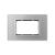Rama din sticla Livolo standard Italian 3 module - Serie noua SmartElectro IntelligentHouse