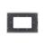 Rama din sticla Livolo standard Italian 3 module - Serie noua SmartElectro IntelligentHouse