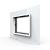 Rama din sticla Livolo standard Italian 3 module - Serie noua SmartElectro IntelligentHouse