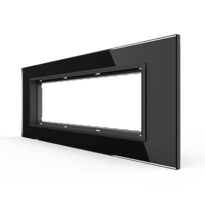Rama din sticla Livolo standard Italian 6/7 module - Serie noua SmartElectro IntelligentHouse