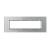 Rama din sticla Livolo standard Italian 6/7 module - Serie noua SmartElectro IntelligentHouse