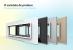Rama din sticla Livolo standard Italian 6/7 module - Serie noua SmartElectro IntelligentHouse