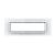 Rama din sticla Livolo standard Italian 6/7 module - Serie noua SmartElectro IntelligentHouse