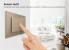 Intrerupator simplu cu touch Livolo cu rama din sticla, standard Italian - Serie noua SmartElectro IntelligentHouse