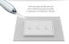 Intrerupator triplu cu touch Livolo cu rama din sticla, standard Italian - Serie noua SmartElectro IntelligentHouse