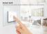 Intrerupator triplu cu touch Livolo cu rama din sticla, standard Italian - Serie noua SmartElectro IntelligentHouse
