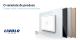 Intrerupator simplu wireless cu touch Livolo cu rama din sticla, standard Italian - Serie noua SmartElectro IntelligentHouse