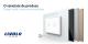 Intrerupator dublu wireless cu touch Livolo cu rama din sticla, standard Italian - Serie noua SmartElectro IntelligentHouse