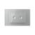 Intrerupator dublu wireless cu touch Livolo cu rama din sticla, standard Italian - Serie noua SmartElectro IntelligentHouse
