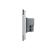 Intrerupator triplu wireless cu touch Livolo cu rama din sticla, standard Italian - Serie noua SmartElectro IntelligentHouse