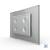 Intrerupator cvadruplu wireless cu touch Livolo cu rama din sticla, standard Italian - Serie noua SmartElectro IntelligentHouse