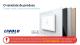Intrerupator simplu cap scara / cap cruce wireless cu touch Livolo cu rama din sticla, standard Italian - Serie noua SmartElectro IntelligentHouse