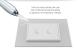 Intrerupator dublu cap scara / cap cruce wireless cu touch Livolo cu rama din sticla, standard Italian - Serie noua SmartElectro IntelligentHouse