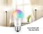 Bec inteligent LED Gosund Nite Bird WB4, Iluminare RGB, Soclu E27, 800 Lumeni, Control aplicatie SmartElectro IntelligentHouse