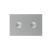 Modul intrerupator dublu cu touch Livolo standard Italian, Serie noua SmartElectro IntelligentHouse