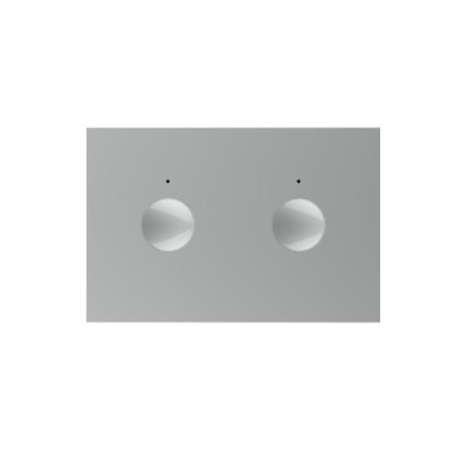 Modul intrerupator dublu cu touch Livolo standard Italian, Serie noua SmartElectro IntelligentHouse