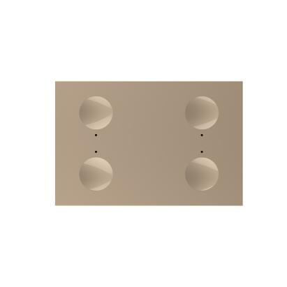 Modul intrerupator cvadruplu cu touch Livolo standard Italian, Serie noua SmartElectro IntelligentHouse