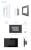 Modul intrerupator simplu wireless cu touch Livolo standard Italian, Serie noua SmartElectro IntelligentHouse