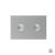Modul intrerupator dublu wireless cu touch Livolo standard Italian, Serie noua SmartElectro IntelligentHouse