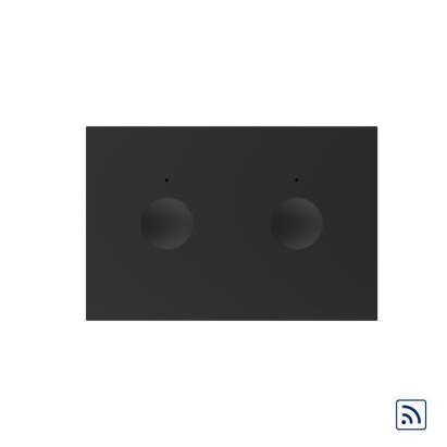 Modul intrerupator dublu wireless cu touch Livolo standard Italian, Serie noua SmartElectro IntelligentHouse