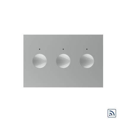 Modul intrerupator triplu wireless cu touch Livolo standard Italian, Serie noua SmartElectro IntelligentHouse
