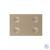 Modul intrerupator cvadruplu wireless cu touch Livolo standard Italian, Serie noua SmartElectro IntelligentHouse