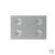 Modul intrerupator cvadruplu cap scara / cap cruce cu touch Livolo standard Italian, Serie noua SmartElectro IntelligentHouse