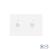 Modul intrerupator dublu cap scara / cruce wireless cu touch Livolo standard Italian, Serie noua SmartElectro IntelligentHouse