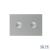 Modul intrerupator dublu cap scara / cruce wireless cu touch Livolo standard Italian, Serie noua SmartElectro IntelligentHouse