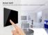 Intrerupator cvadruplu cap scara / cruce cu touch Livolo din sticla, standard Italian - Serie noua SmartElectro IntelligentHouse