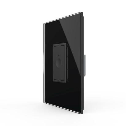 Intrerupator Simplu cu Touch Livolo cu Rama Din Sticla 1M - Serie Noua SmartElectro IntelligentHouse