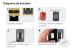 Intrerupator Simplu cu Touch Livolo cu Rama Din Sticla 1M - Serie Noua SmartElectro IntelligentHouse