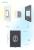 Intrerupator Simplu Cap Scara / Cruce cu Touch Livolo cu Rama Din Sticla 1M - Serie Noua SmartElectro IntelligentHouse