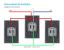 Intrerupator Simplu Cap Scara / Cruce cu Touch Livolo cu Rama Din Sticla 1M - Serie Noua SmartElectro IntelligentHouse