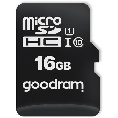 Card de memorie MicroSD Goodram cu Adaptor SD, Memorie 16 GB, Standard UHS-I SmartElectro IntelligentHouse