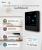 Intrerupator inteligent cu touch si functie termostat Sonoff NS Panel SmartElectro IntelligentHouse