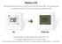 Termostat cu fir Luxion TP608 pentru centrala termica pe gaz sau electrica, Programari, Anti-inghet SmartElectro IntelligentHouse