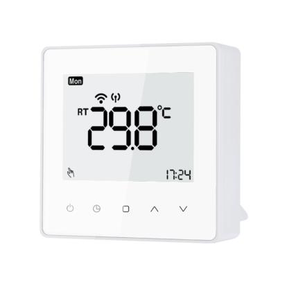 Termostat Wi-Fi Luxion TP608RFW cu receiver pentru centrala termica pe gaz sau electrica, Smart, Programari, Control aplicatie SmartElectro IntelligentHouse