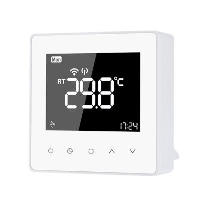 Termostat Wi-Fi Luxion TP618RFW cu receiver pentru centrala termica pe gaz sau electrica, Smart, Programari, Control aplicatie SmartElectro IntelligentHouse