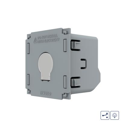 Modul Intrerupator Simplu Cap Scara / Cruce cu Variator si Touch LIVOLO - Serie Noua SmartElectro IntelligentHouse